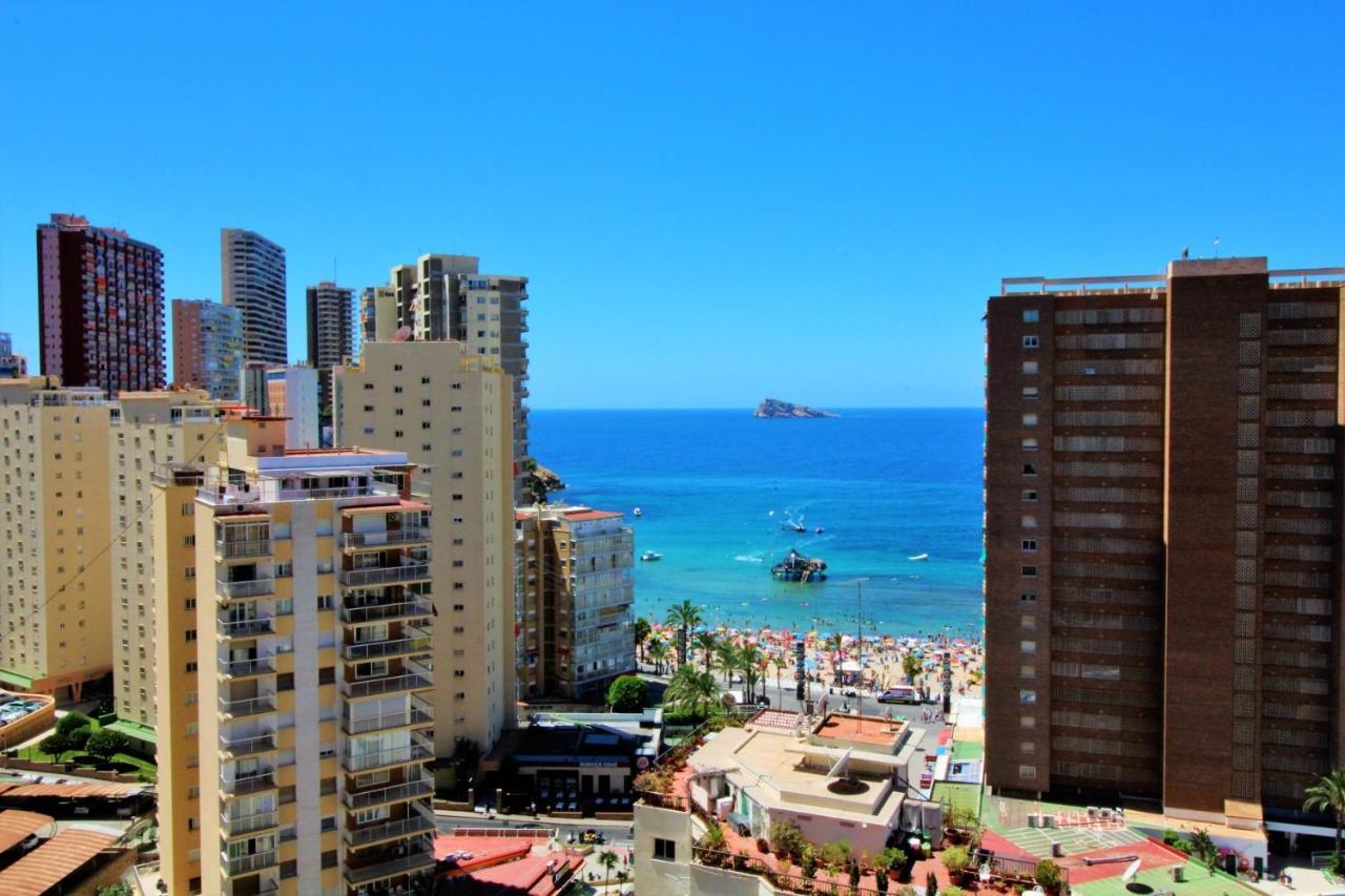 Апартаменты Coblanca Beach II Бенидорм Экстерьер фото